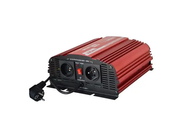 Invertor 12v 220v CARSPA CPS 600 600W undă sinusoidală pură + UPS + încărcător