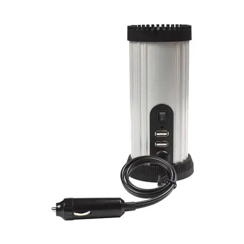 Invertor de putere auto, Gembird, 12V, 150W, Alb