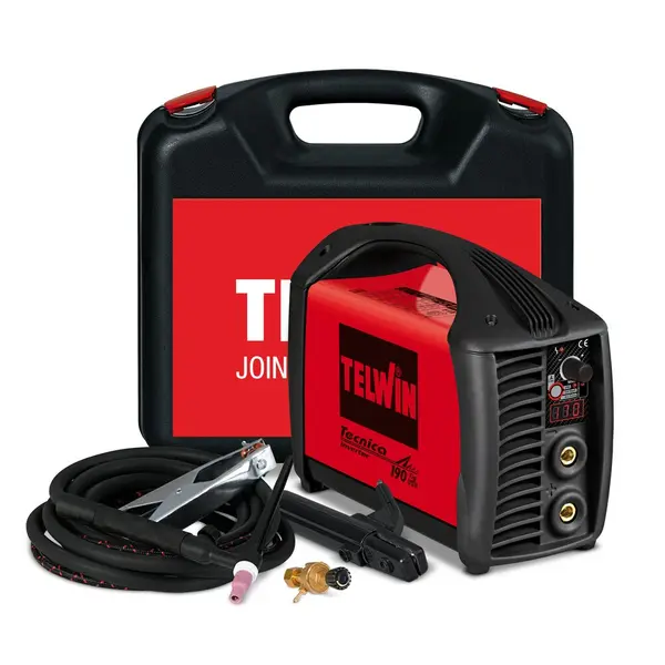 Invertor de sudura Telwin - Tecnica TIG 190 DC cu accesorii in cutie