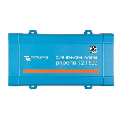 Invertor sinus pur 500W 12V 230V, varf 900W, Victron Phoenix, pentru auto, panouri solare, rulota, casa si cabana