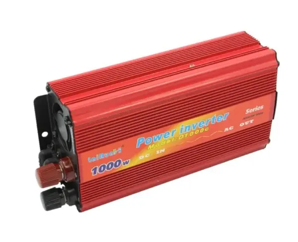 Invertor Tensiune 12V-220V 1000W Putere Continua 665W Auto Camping