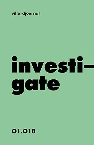 Investigate - Villardjournal 01.018 | Giovanni Corbellini