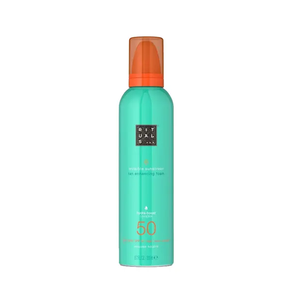 Invisible sunscreen tan enhancing foam spf 50 200 ml