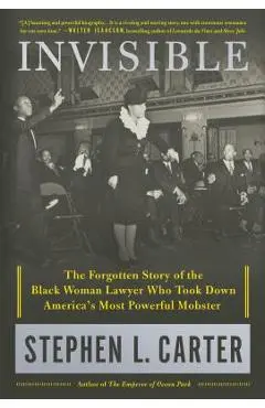 Invisible: The Forgotten Story of the Black Woman Lawyer Who Took Down America's Most Powerful Mobster - Stephen L. Carter