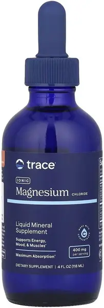 Ionic Magnesium, 400 mg, 118 ml, Trace Minerals