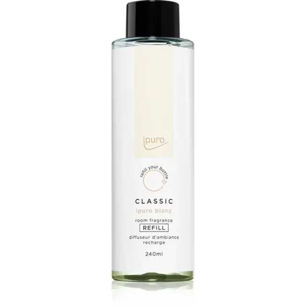 ipuro Classic Blanc reumplere în aroma difuzoarelor 240 ml