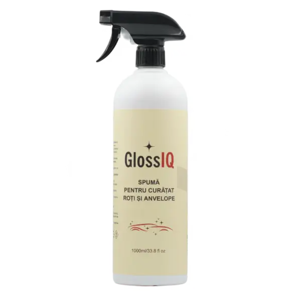 IQ19 Spuma pentru Curatat Roti si Anvelope Cleaner Activ 1000ml Gata de Utilizare