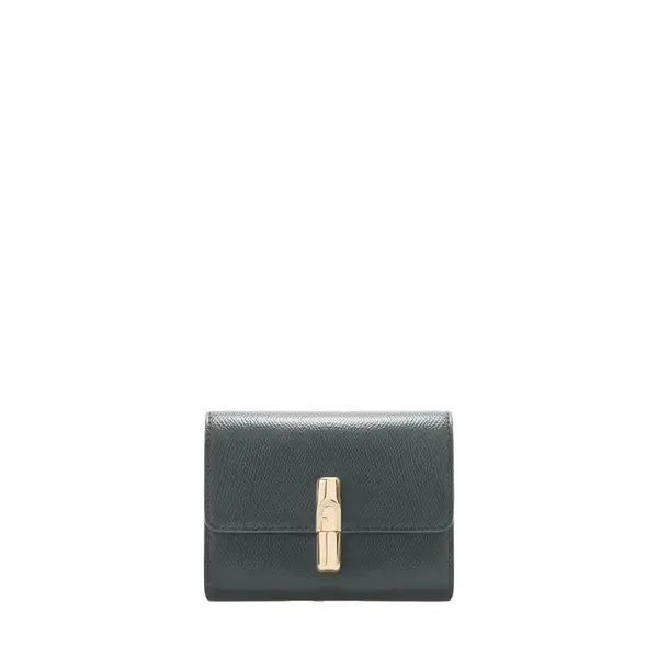 Iride s compact wallet green + nero