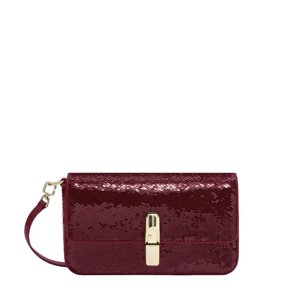 Iride s crossbody tessuto ribes