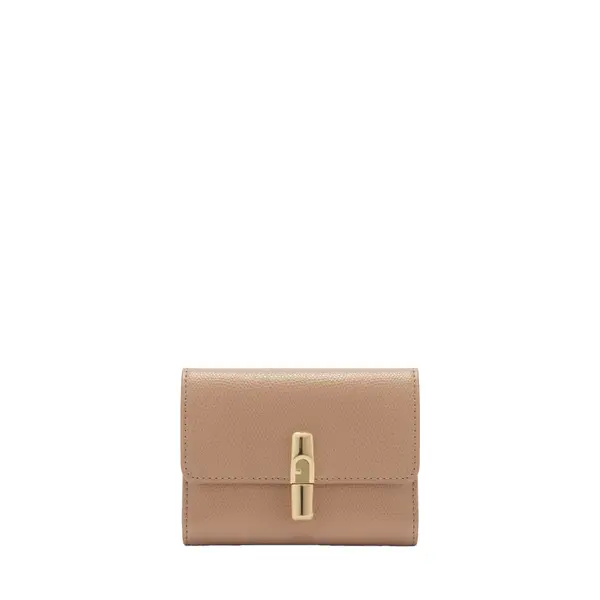 Irie s compact wallet greige + sabbia