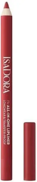 IsaDora Creion de buze de lungă durată All-in-One, 11 Cherry Red, 1.2 g