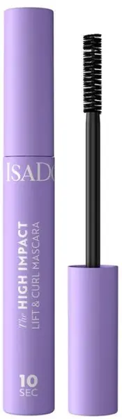 IsaDora Rimel pentru volum și ondulare 10 sec High Impact Lift & Curl, 01 Black, 9 ml