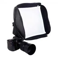 iShoot Mini softbox difuzor pliabil 23x23cm pentru blitz pe patina