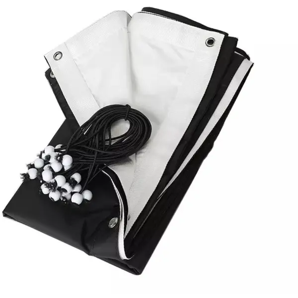 iShoot Panza Reflexie Absorbtie Lumina 6x6m iShoot UltraBounce White Black