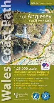 Isle of Anglesey Coast Path Map. 1:25,000 scale Ordnance Survey mapping for the entire Isle of Anglesey Coast Path/***