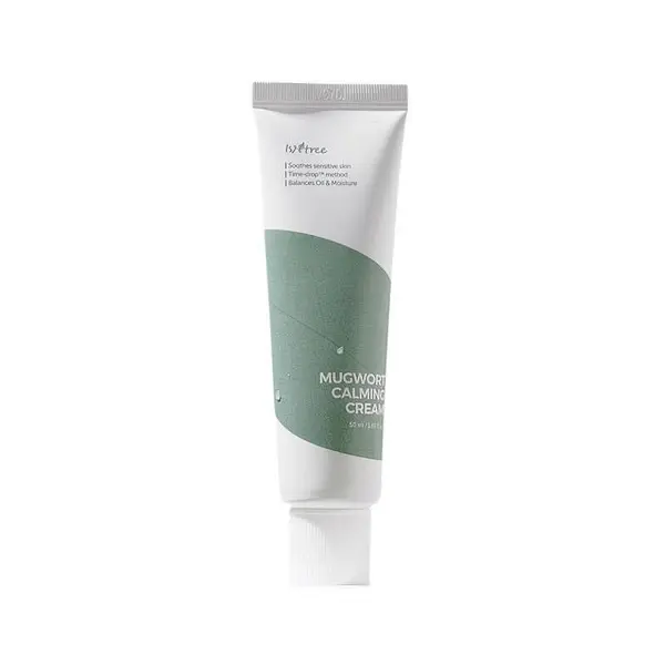 Isntree Mugwort Calming Cream Cremă de față liniștitoare cu pelin Volum 50 ml