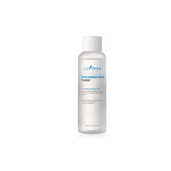 Isntree Triple Acid Hialuronic Toner tonic de față cu 3 tipuri de acid hialuronic Volum 200 ml