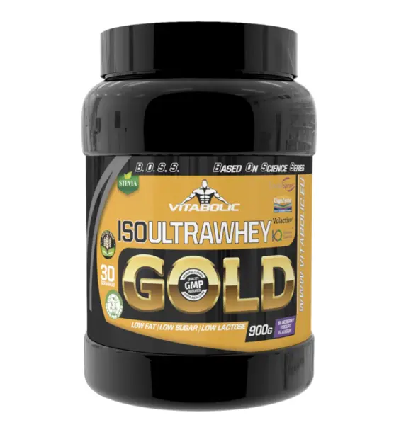 ISO UltraWhey Gold Blueberry Cream, 900g, Vitabolic