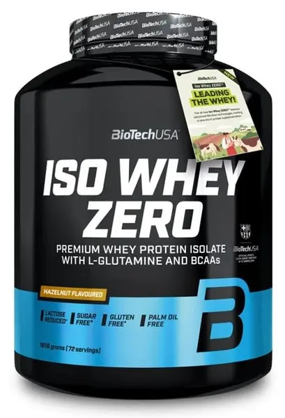 Iso Whey Zero, alune de pădure, 1816 g, BioTech USA