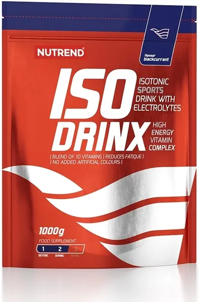 Isodrinx, pudră, 1000 g, coacăze negre, Nutrend