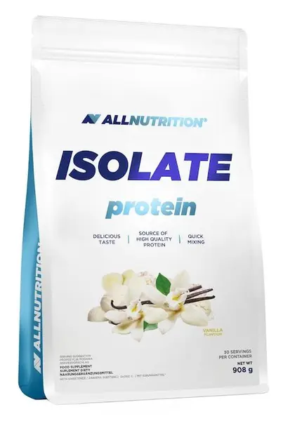 Isolate Protein, vanilie, 908 g, AllNutrition