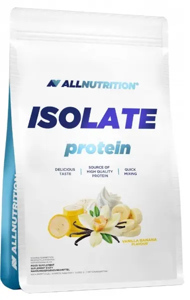 Isolate Protein, vanilie cu banană, 2 kg, AllNutrition