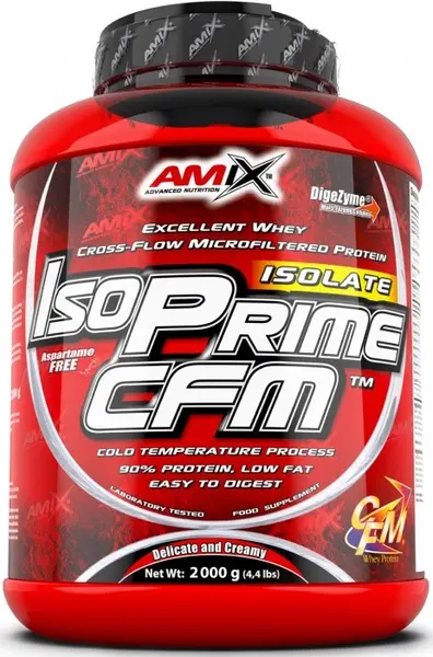 IsoPrime CFM Isolate, ciocolată și cocos, 2 kg, Amix
