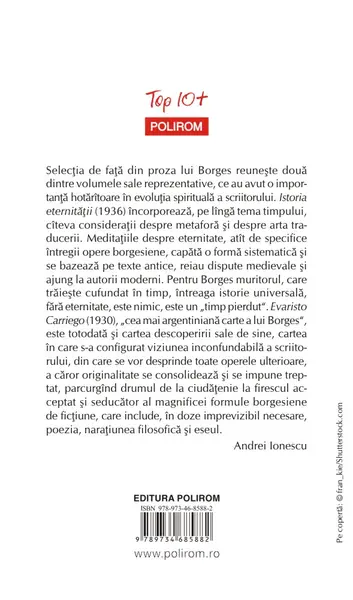 Istoria eternitatii. Evaristo Carriego | Jorge Luis Borges