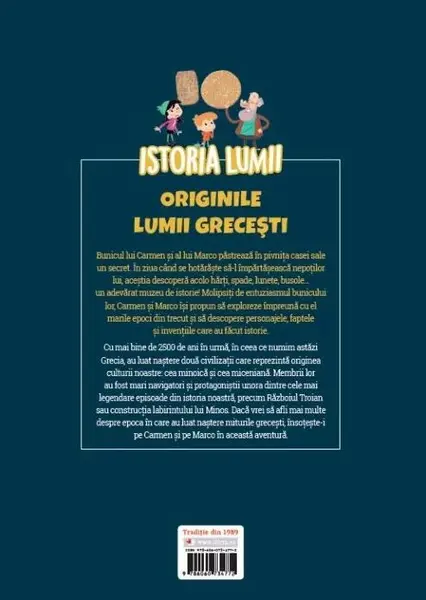 Istoria lumii. Originile lumii grecesti |