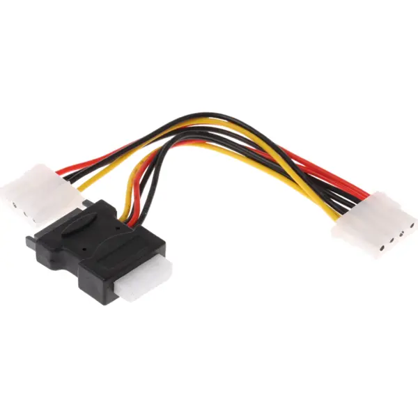 IT-BUDGET Cablu adaptor SATA la 3 x Molex (IDE)