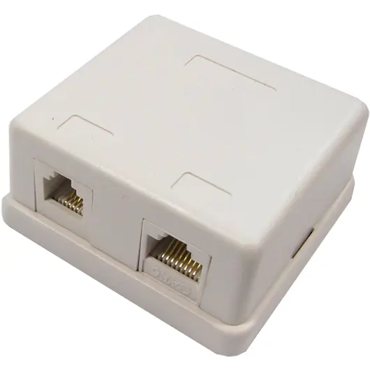 IT-BUDGET Priza Retea si Telefonie IT-BUDGET, Cat 6, RJ45+RJ11, Montaj Aplicat
