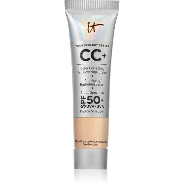 IT Cosmetics Your Skin But Better CC+ crema CC SPF 50+ culoare Light Medium 12 ml