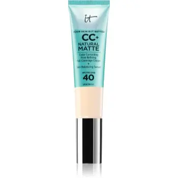 IT Cosmetics Your Skin But Better CC+ Natural Matte crema CC pentru un aspect mat