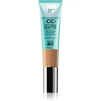 IT Cosmetics Your Skin But Better CC+ Natural Matte crema CC pentru un aspect mat