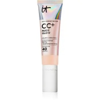 IT Cosmetics Your Skin But Better CC + Nude Glow crema CC pentru o piele mai luminoasa
