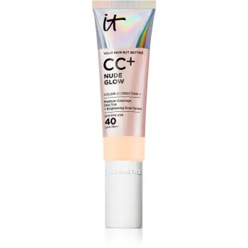 IT Cosmetics Your Skin But Better CC + Nude Glow crema CC pentru o piele mai luminoasa