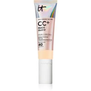 IT Cosmetics Your Skin But Better CC + Nude Glow crema CC pentru o piele mai luminoasa