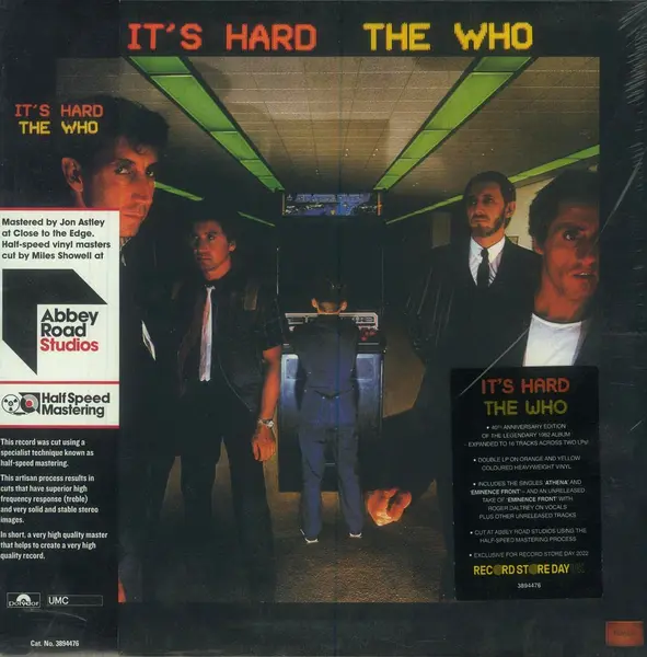 It's Hard - 40th Anniversary Edition Vinyl | The Who
