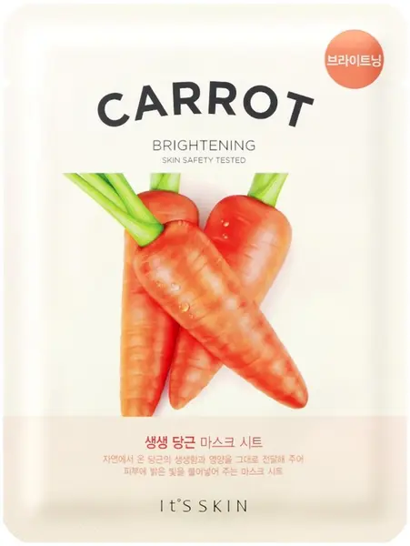 It's Skin The Fresh Sheet mască de față Carrot, 19 g