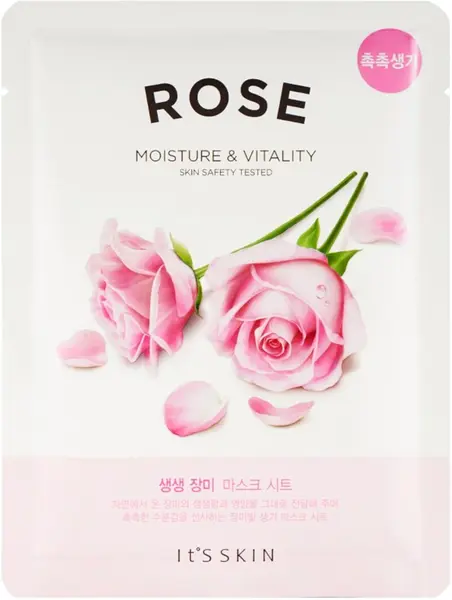 It's Skin The Fresh Sheet mască de față Rose, 20 g