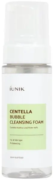 iUNIK Centella Spumă de curățare Bubble, 200 ml
