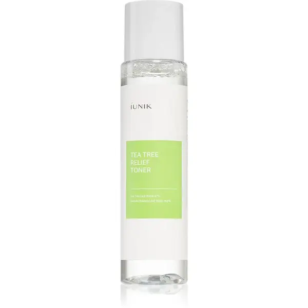 iUnik Tea Tree calmant tonic pentru piele sensibila predispusa la acnee 200 ml