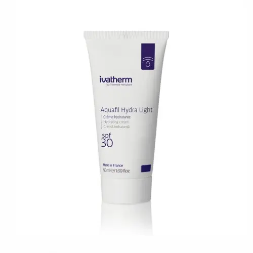 Ivatherm Aquafil Hydra Light crema hidratanta pentru fata SPF30 50ml Zephyr Labs