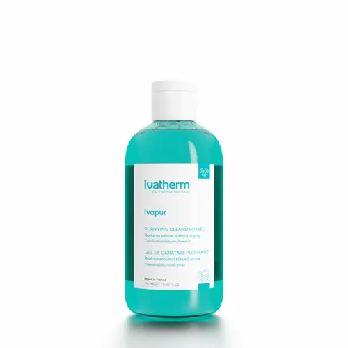 Ivatherm Ivapur gel spumant piele mixta si grasa 250ml Zephyr Labs