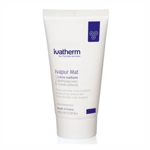 Ivatherm Ivapur Mat crema matifianta piele sensibila 40ml Zephyr Labs