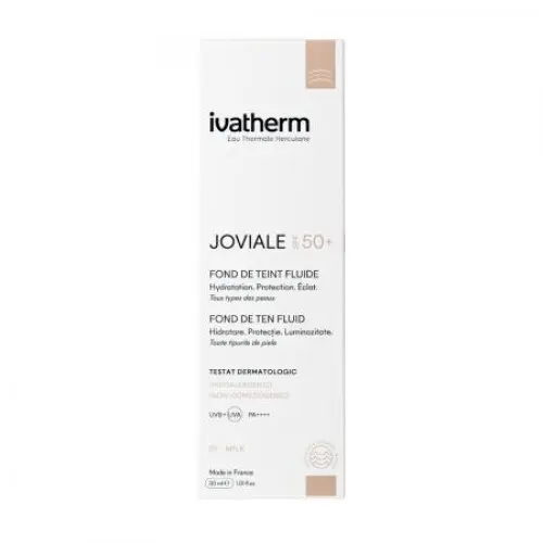 Ivatherm joviale SPF50 + fond ten 01Milk x 30ml Zephyr Labs