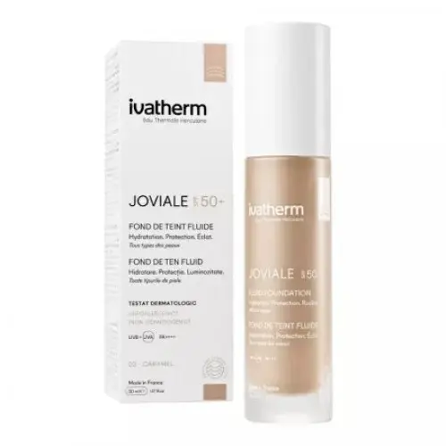 Ivatherm joviale SPF50+ fond ten Caramel Joviale 03 x 30ml Zephyr Labs