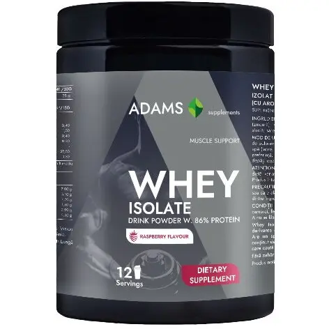 Izolat Proteic din Zer cu Aroma de Zmeura 360g