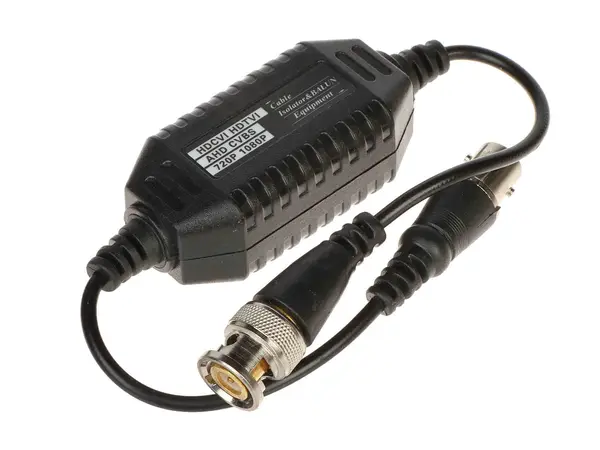 Izolator de bucla TS-2MF-COX-BNC, 1 BNC mama- 1 BNC tata, pentru AHD, HD-CVI, HD-TVI, CVBS, pasiv
