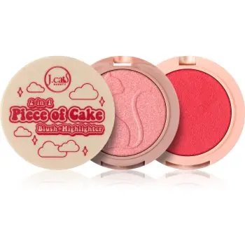 J.Cat Beauty 2 In 1 Piece Of Cake blush pentru iluminare